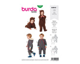 Schnittmuster burda kids - Overall 9294